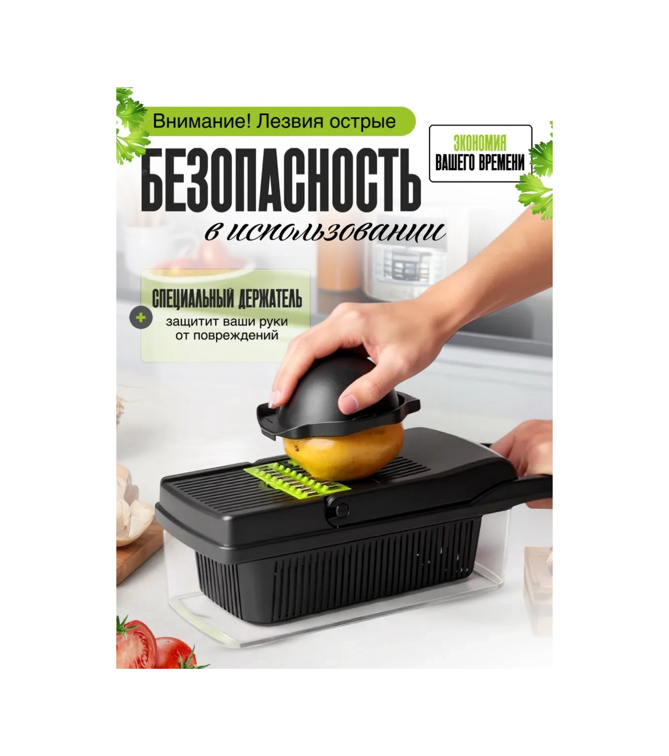 Eligio 14'ü 1 Arada Sebze Doğrayıcı 444790003 Koyu Gri