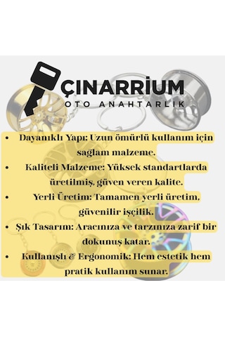 Fiat Kırmızı 1. Kalite Oto Anahtarlık, Pınaxar Yerli Üretim Anahtar.