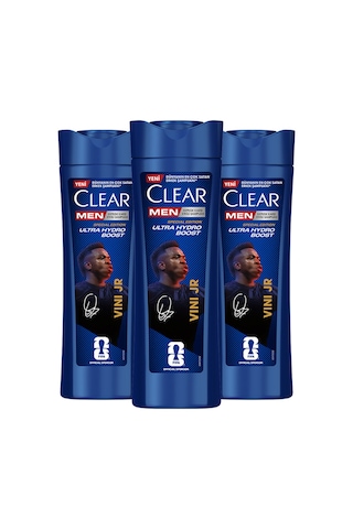 Men Kepeğe Karşı Etkili Şampuan Vini Jr. Ultra Hydro Boost 350 Ml X3 Tüm Saç Tipleri