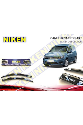 Volkswagen Caddy Kromlu Cam Rüzgarlığı Niken 2003