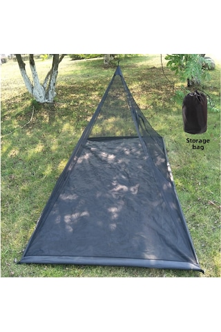 Geeroyoo Tek Kişilik Taşınabilir Camping Çadırı - Moskitonun Önüne Geçen Triangular Tülleme, Su Geçirmez, Hızlı Kurulum, Outdoor Balıkçılık Ve Dağcılık İçin Siyah Çok Renkli