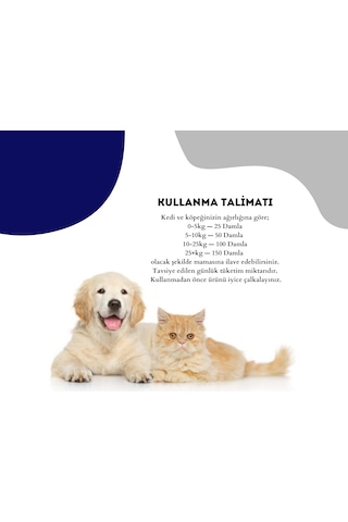 Pet Feed Fish Oil + İmprovement 100 Ml Kedi Ve Köpek İçin Balık Yağı Omega 3 - Omega 6 %100 Doğal İçerik