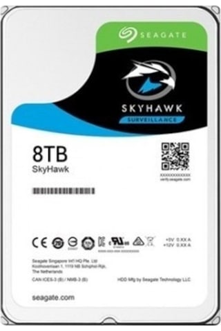 Seagate Skyhawk ST8000VX010 3.5" 8 TB 5400 RPM 256 MB SATA 3 HDD