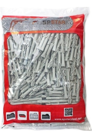 Boşluklu Tuğla Dübeli Vidasız Ø8x60mm