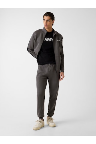 Guess Z2yq10kb3p2 Mickey Full Zip Erkek Sweatshirt Gri