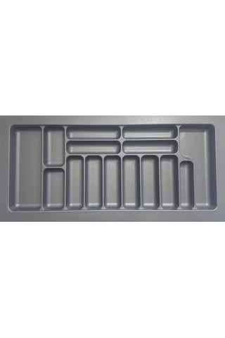 Starax 2292 Çekmece İçi Plastik Kaşıklık Gri Renk 104x49 Cm 15 G
