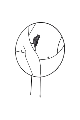 Tenfowee Kuş Şekilli Demir Bahçe Trelliği - Bitki Desteği Ve Süsleme İçin Dayanıklı Bahçe Panosu