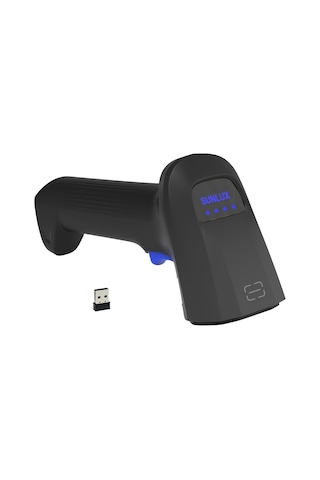 Rw10 2d Karekod Kablosuz Barkod Okuyucu + Wıfı Usb Dongle