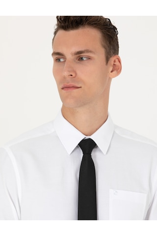 Pierre Cardin Erkek Beyaz Basic Gömlek 50277763-vr013 Beyaz