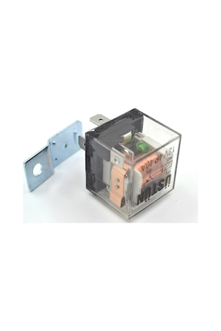 Mini Röle Şeffaf 12v 40a 4p Ledli 4 Fişli Universal Rl140