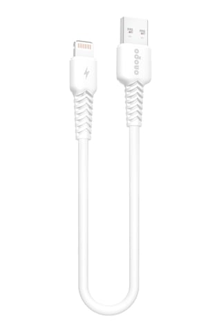 Lightning To Usb Mini Kablo 3.4a Hızlı Şarj Ve Data Kablosu 30cm