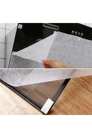 2li Yağ Emici Duman Önleyici Davlumbaz Koruyucu Filtre Pratik