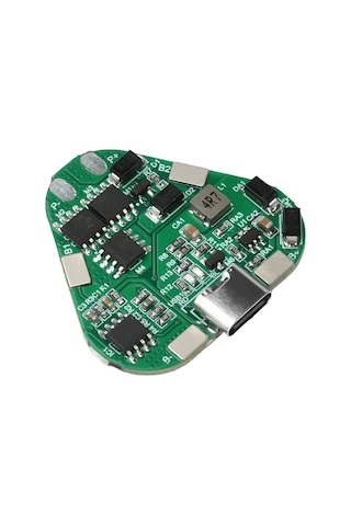 3s 20a 12.6v Bms 18650 Li-ion Type-c Şarjlı Batarya Koruma Kartı