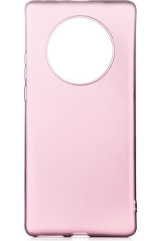 Huawei Mate 40 Pro Kılıf Esnek Yapılı İnce Slim Silikon Kapak Ryc/premier Rose