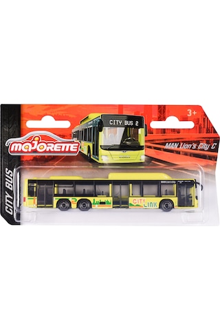 Majorette Man Şehir Otobüsleri Lion's City C Sarı