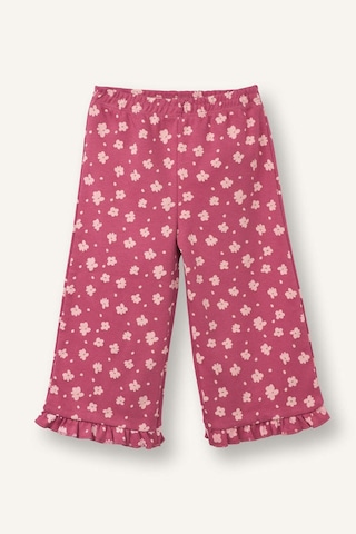 Defacto Wıde Leg Çiçekli Pantolon Kız Bebek G9387a526spbr123 Bordo-br123