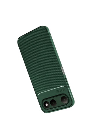 Tecno Spark 50 5g Uyumlu Auto Focus Karbon Kapak - Yeşil Çok Renkli