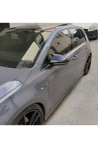 Vw Golf 7.5 Ayna Kapağı Batman Yarasa Piano Black