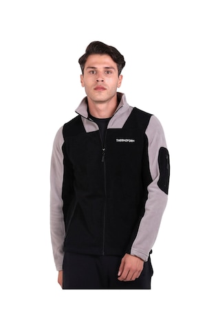 Thermoform Evo Pro Polar Termal Erkek Siyah-gri Mont / Siyah Pantolon Eşofman Takımı Renkli