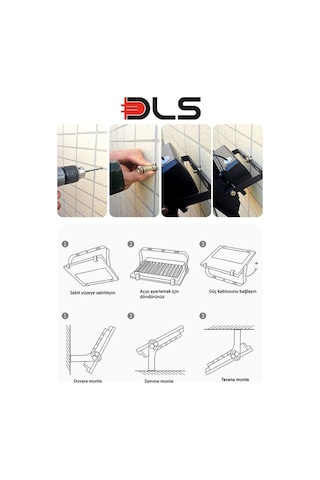 150W Led Yol Sokak Armatür Dls Park Bahçe Çevre Site Bina Dışmeka