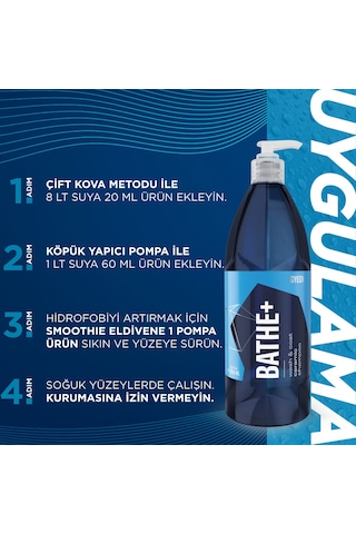 Gyeon Q²m Bathe+ Plus Seramik Bazlı Ph Nötr Cilalı Oto Şampuanı 1