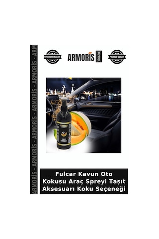 Fulcar Kavun Oto Kokusu Araç Spreyi Taşıt Aksesuarı Koku Seçeneği