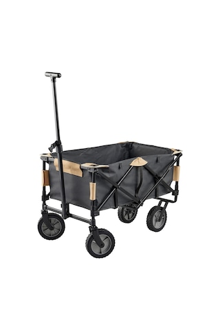 Quechua Katlanır Kamp Arabası - Trolley Karbon Gri