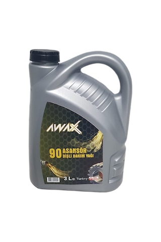 Awax 90 Asansör ve Şanzıman Dişli Yağı 3 L Awax 90 Asansör ve Şanzıman Dişli Yağı 3 L