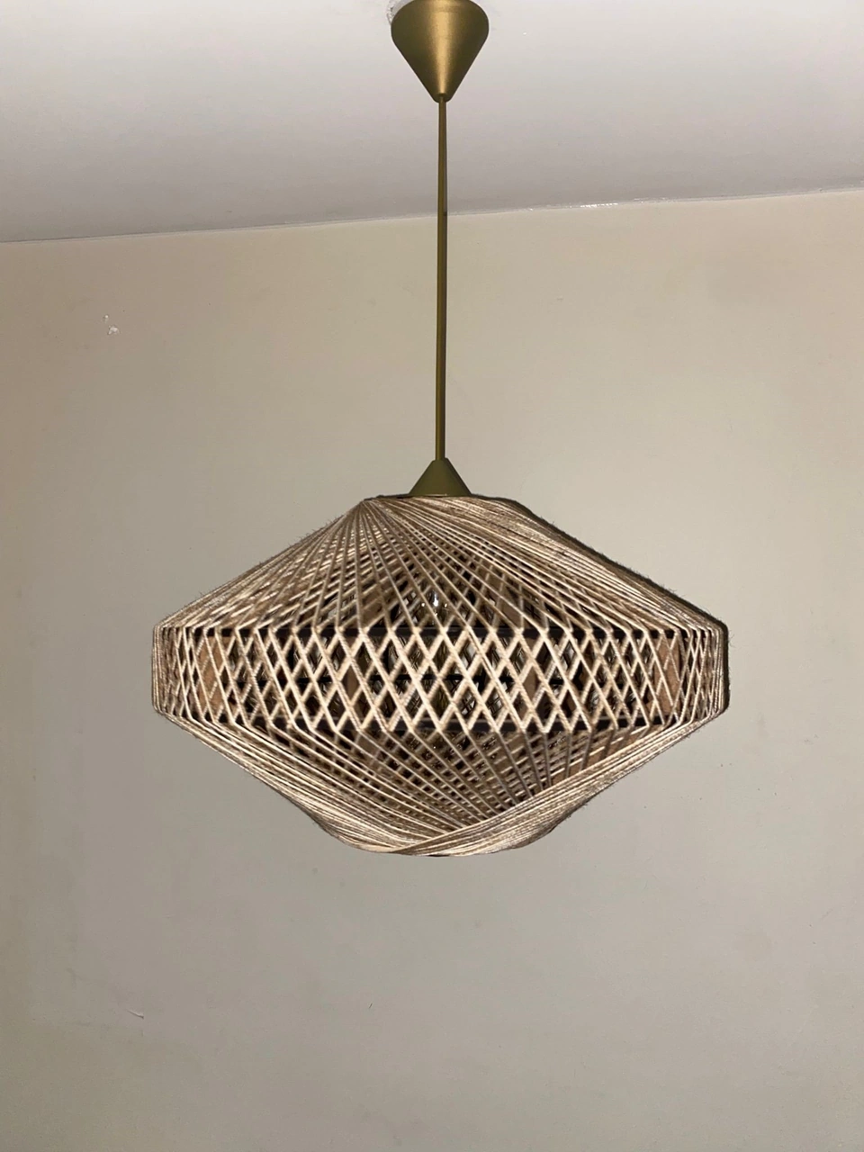 Lumiart Ohem,rustik,modern,jüt,doğal,el Yapımı Sarkıt Avize Renkli