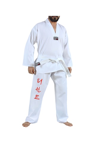 Dosmai Taekwondo Elbisesi Kuşaklı Te020 Beyaz