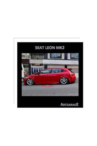 Seat Leon Mk2 Aero Marşpiyel Tk.-fiberglass-boyasız