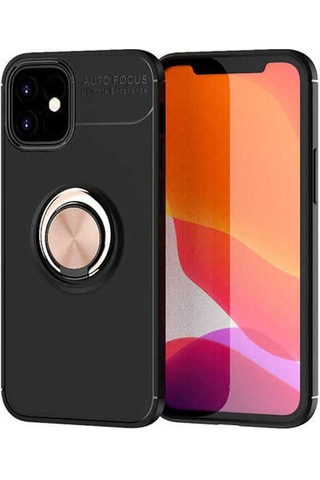 Apple iPhone Uyumlu 12 Mini Csm Zore Ravel Silikon Kılıf siyah rose Gold