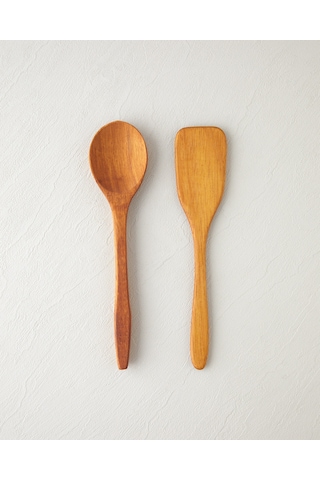 English Home Jolie Iroko İkili Servis Gereci 29 Cm Kahverengi Kahverengi