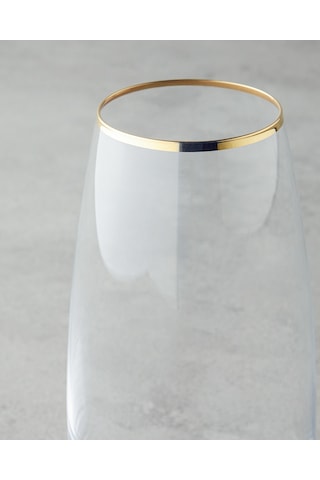 Serenity Kristalin 2'li Bardak 550 Ml Gold Gold