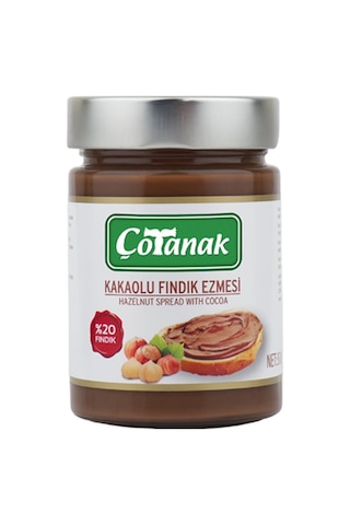 Çotanak Kakaolu %20 Fındık Ezmesi 350 G