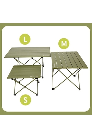 Bloomnest Yeşili Taşınabilir Renkli Piknik Ordu Masası Katlanır Kamp Çok Alüminyum & - Br Çok Renkli, Renkli Tasarım Çok Renkli