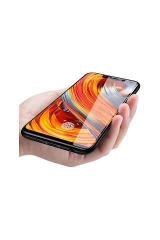 Xiaomi Mi 8 Zore Kenarları Kırılmaya Dayanıklı Cam Ekran Koruyucu