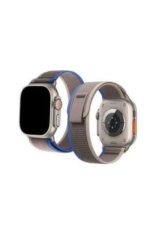 Watch 38mm Uyumlu Krd-77 Hasır Zore Kordon-beyaz-sarı