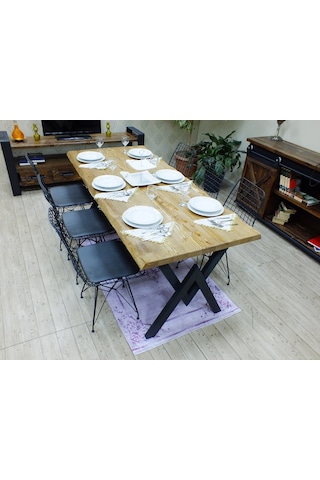 Ntconcept Ntconcept Masif Ağaç Yemek Masası (278325478)