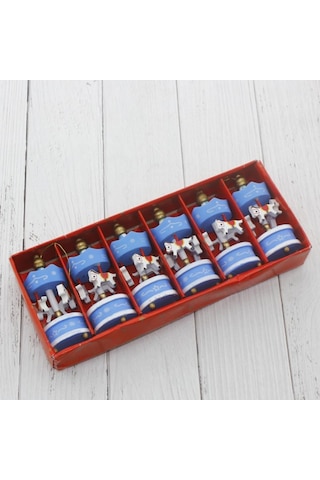 6'lı Mavi Mini Atlı Karınca