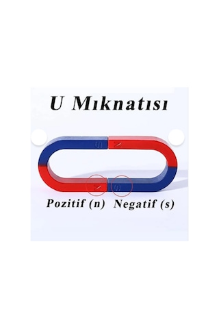 2 Adet U Mıknatıs Nal Tipi Mıknatıs
