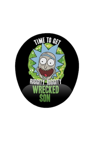 Rick Wrecked Son Bilek Destekli Mouse Pad