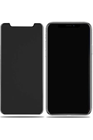 Subutu Apple Uyumlu iPhone Xr 6.1 Rika Premium Privacy Temperli Cam Ekran Kor