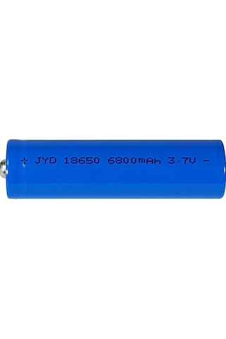 Jyd 6800 mAh 3.7 V 18650 Li-Ion Şarj Edilebilir Pil
