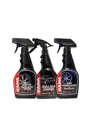 Autokama Hızlı Cila Lastik Parlatıcı Ve Jant Temizleyici