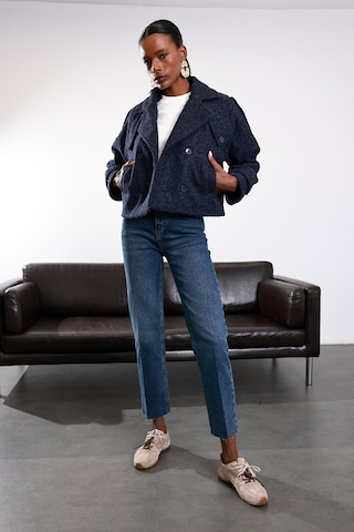 Lacivert Astarlı Kaşe Ceket 286 Lacivert