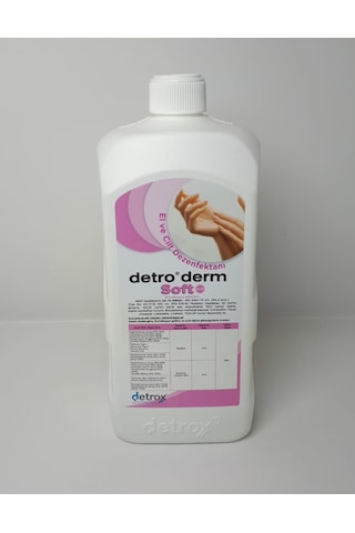 Detroderm Soft El Dezenfektanı 1 Lt