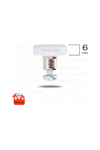 Aletçantam Duşakabin Tekeri Duş Kabin Tekerleği (8 Adet) Takım Beyaz