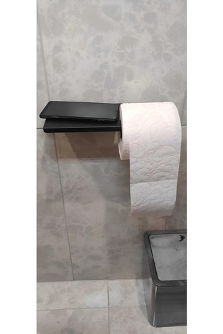 Hvngroup Metal Yatay Raflı Tuvalet Kağıdı Askısı