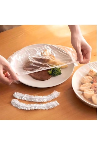 Lastikli Tencere Ve Tabak Bonesi 100 Adet 22cm 14383350